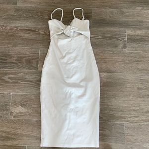 White tank dress